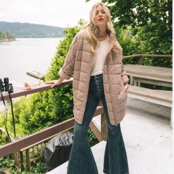 Jackson Rowe By The Way Quilted Jacket Olive Green L - Picture 3 of 13